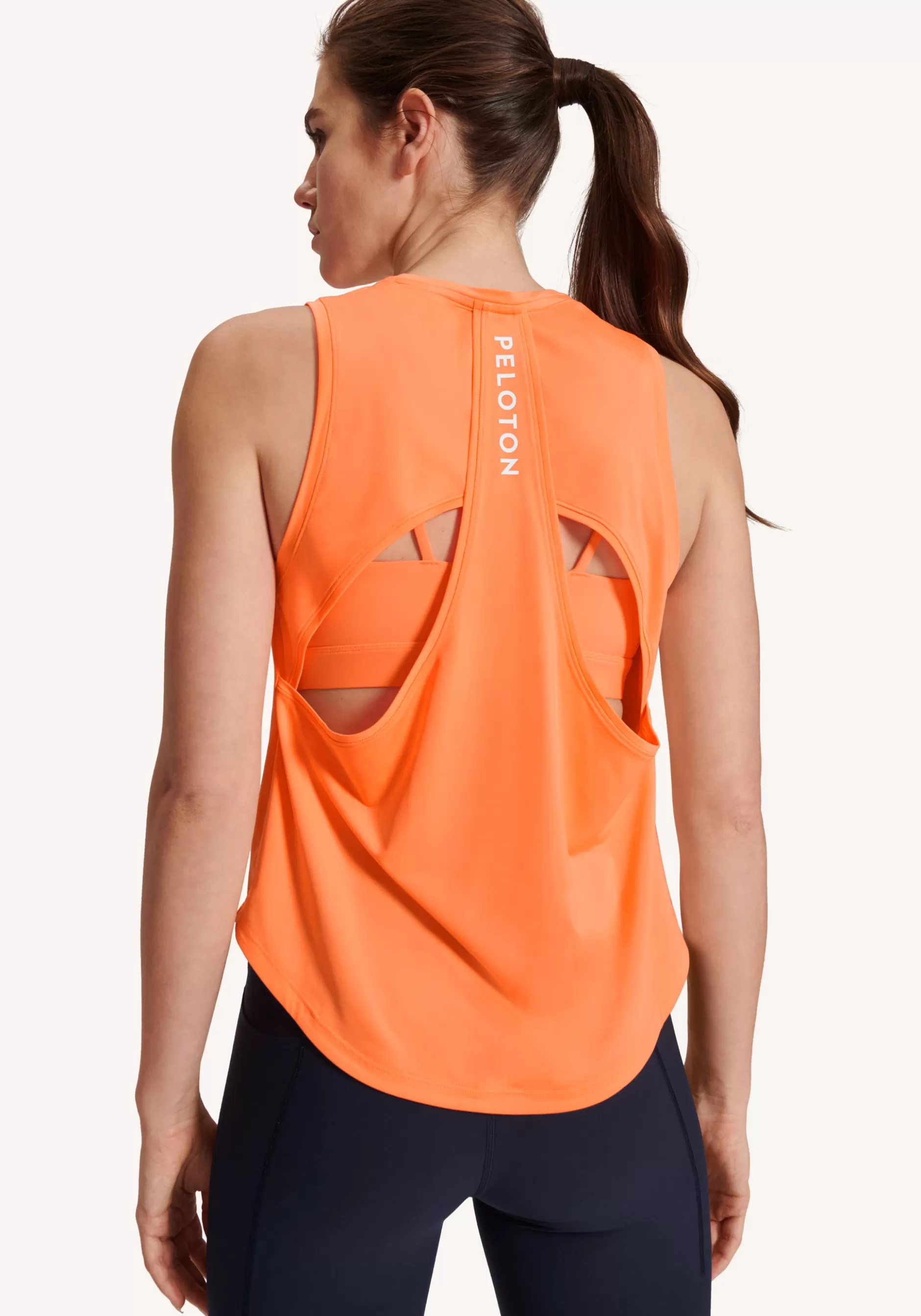 Outlet Distance Slash Open Back Muscle Tank Women Tops