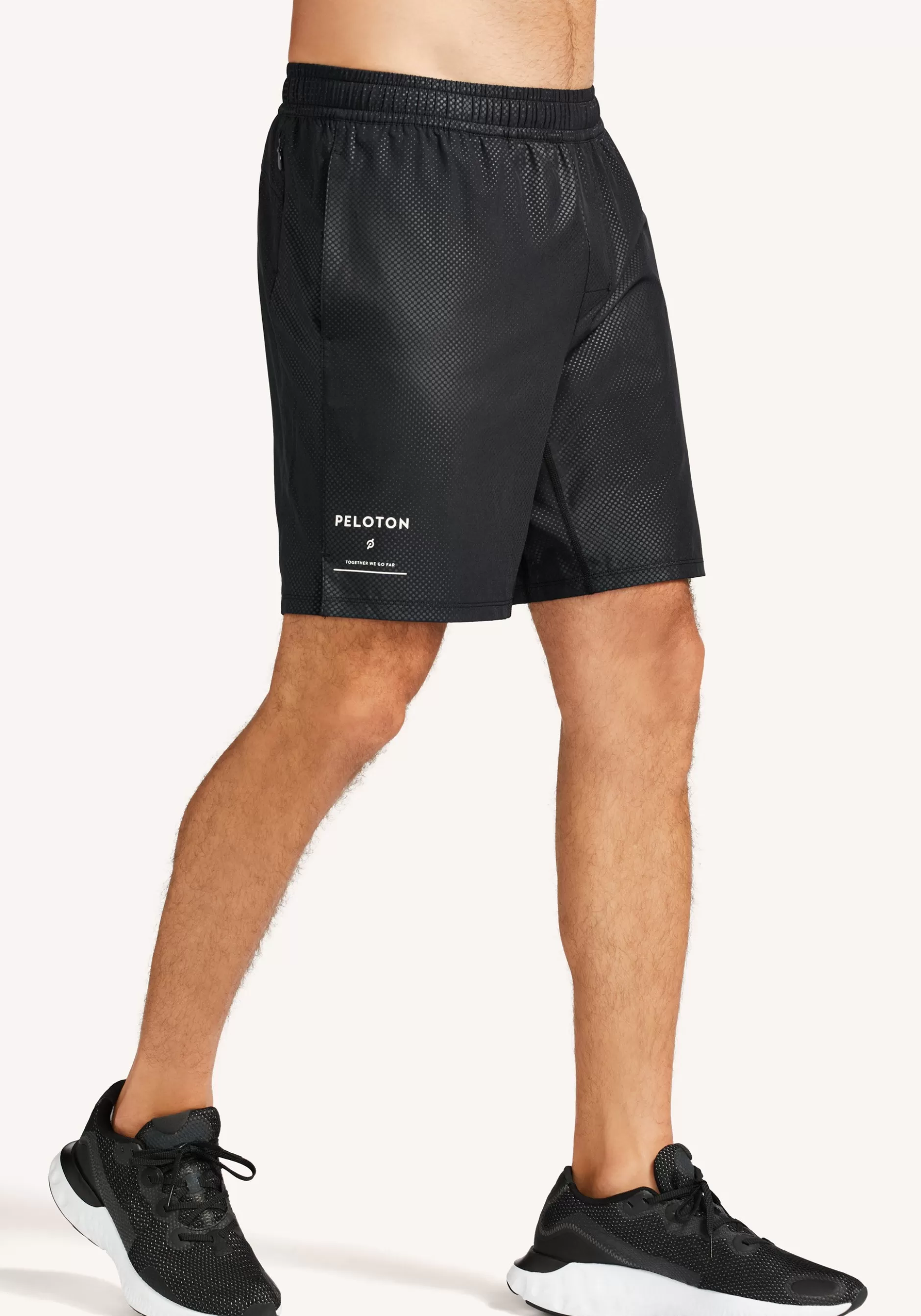 Cheap Output 8" Lined Embossed Turin Short Men Bottoms