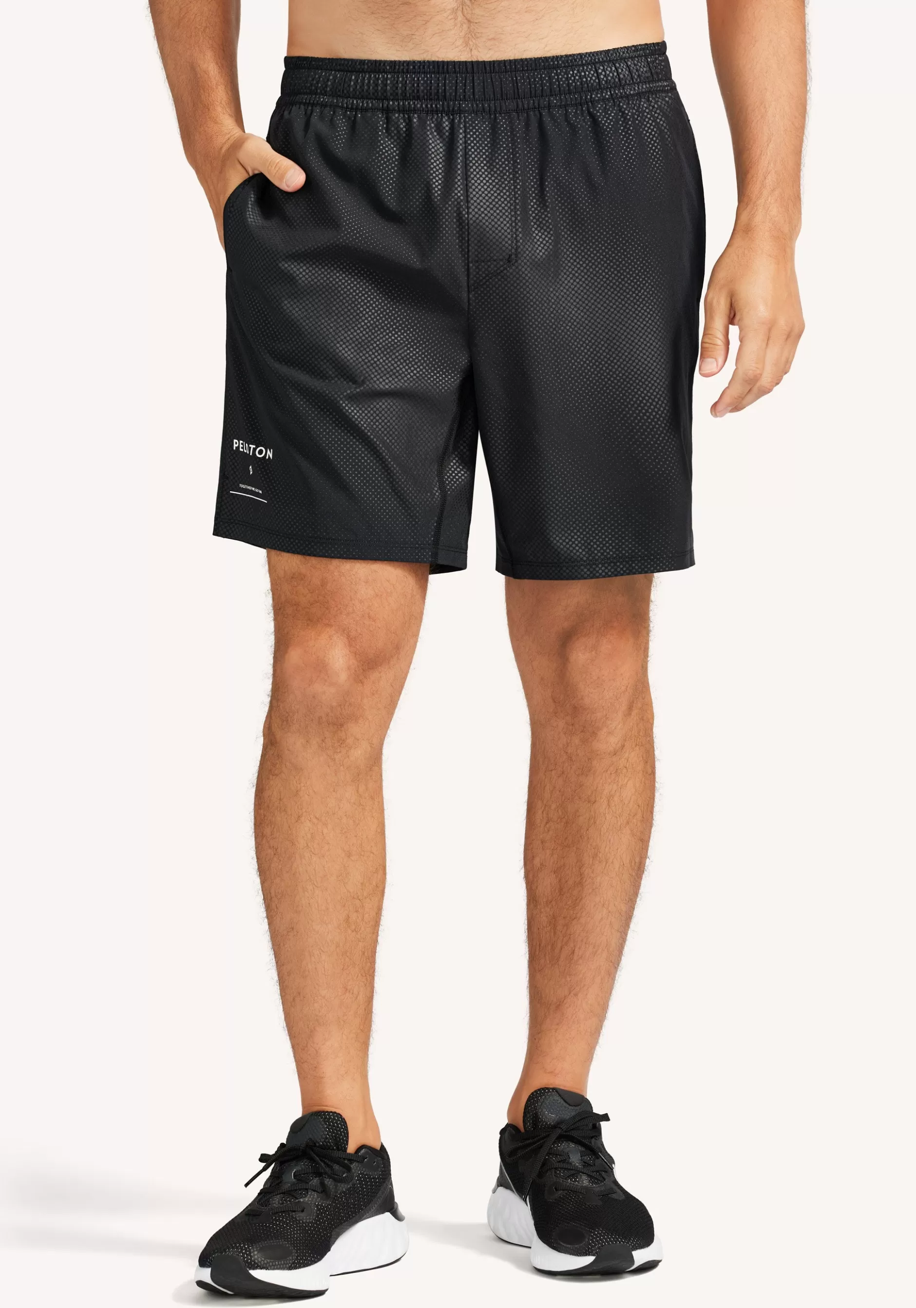 Cheap Output 8" Lined Embossed Turin Short Men Bottoms